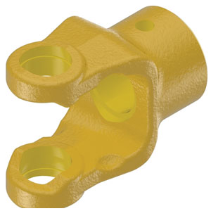 A-802-8330 Implement Yoke, Round Bore w/ Pin Hole