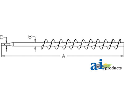 A-282955A1 Auger, Bed