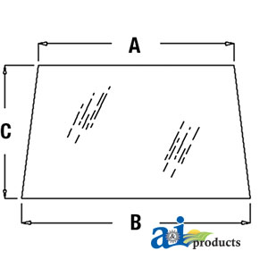 A-L57981 Glass, Rear