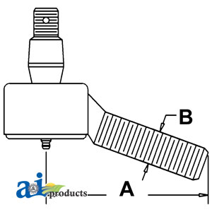 A-1056235M91 Drag Link End (RH/LH)
