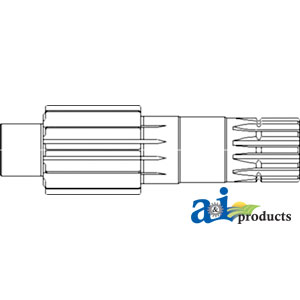 A-135290A1 Input Shaft, Final Drive