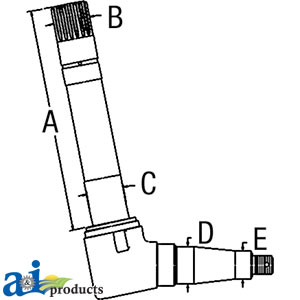 A-SBA330302580 Spindle (RH)