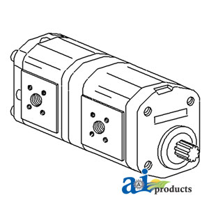 A-1176451 Pump, Tandem Hydraulic