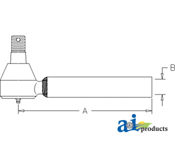 A-36710-62920 Tie Rod End, Steering Cylinder