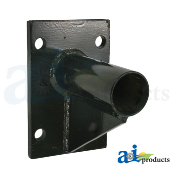 A-BCH42R Bracket, Bale Point Bolt On, Rectangle Mount, For 42mm Points