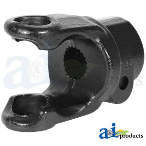 A-BP509073753 Implement Yoke, Splined 1 3/8" - 21 Spline w/ Interfering Clamp Bolt