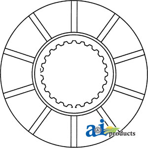 A-70277355 Disc, Bonded Brake