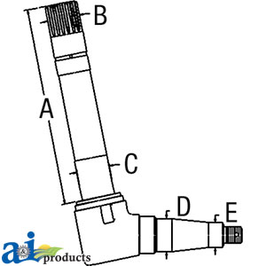 A-SBA330302040 Spindle (LH)