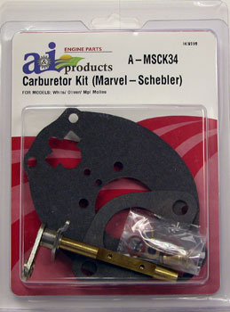 A-MSCK34 Carburetor Kit, Basic (Marvel Schebler) "Viton