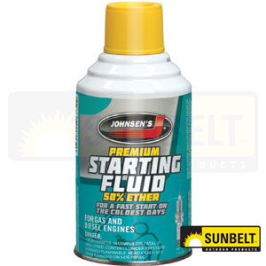 A-6732 Starter Fluid - 50% ether blend 12(7.2oz) cans