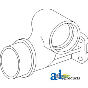 A-740695M1 Adapter, Exhaust Outlet