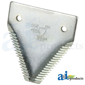 A-232-242 chrome 12ga big tooth