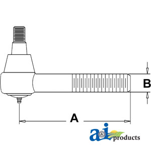 A-C7NN3289C Tie Rod, Short