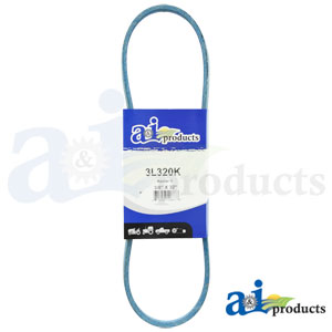 A-3L320K Aramid Blue V-Belt (3/8" X 32" )