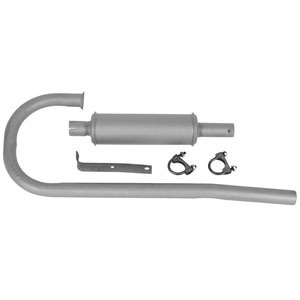 A-FD1010 Vertical Muffler & Pipe Unassembled