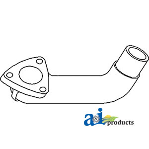 A-72091261 Elbow, Exhaust