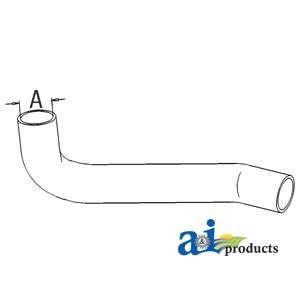 A-3599573M3 Radiator Hose, Bottom
