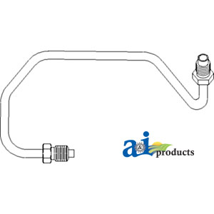 A-3700355M91 Tube Assembly, Fuel Filter