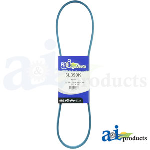 A-3L390K Aramid V-Belt (3/8" X 39" )