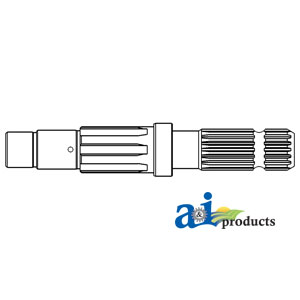 A-D8NNB728CC Shaft, PTO (1000 RPM)