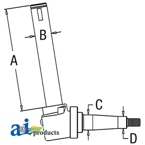 A-70237434 Spindle (RH/LH)