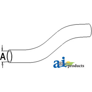 A-70249759 Radiator Hose, Upper