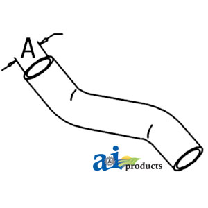 A-957E8260A Radiator Hose, Upper