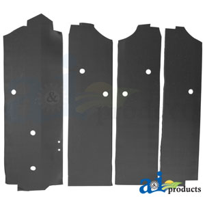 A-CPK400 Corner Post Upholstery Kit, Black