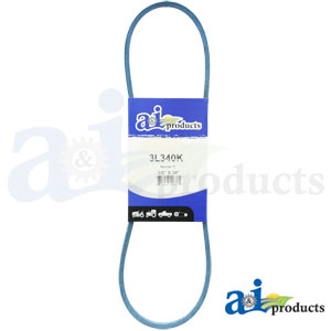 A-3L340K Aramid Blue V-Belt (3/8" X 34" )