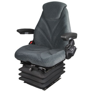 A-F20A7005 Seat, F20 Series, Air Suspension, Gray Cloth