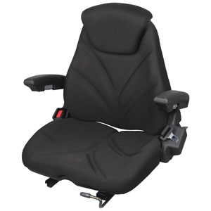 A-F20ST3015 Seat, F20 Series, Slide Track, Black Cloth