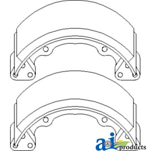 A-66385-22390 Brake Shoe Set