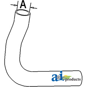 A-70260327 Radiator Hose, Upper