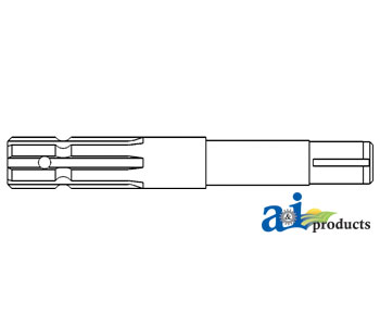 A-66184DA Shaft, PTO 540 RPM