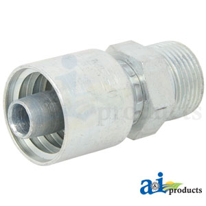 A-MF-08-10-W (HW-MF) Male Seal Lok - Rigid - Straight (w/ O-Ring)