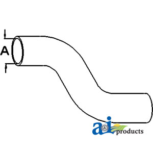 A-SBA310160320 Radiator Hose, Upper