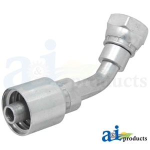 A-F-DL4508-15-22-W Din Light 24 degree Seat 45 degree Female Swivel O-Ring