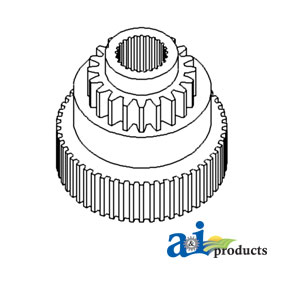 A-E0NNN750AA Hub, PTO Drive Clutch