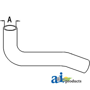 A-303287092 Radiator Hose, Upper