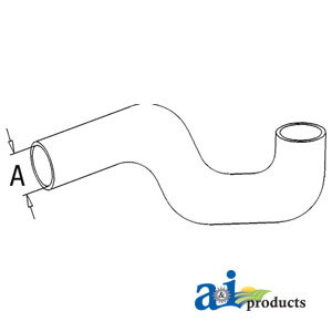 A-402212R1 Radiator Hose, Upper