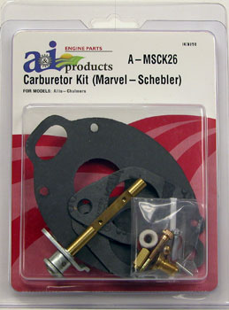 A-MSCK26 Carburetor Kit, Complete (Marvel Schebler) "Viton
