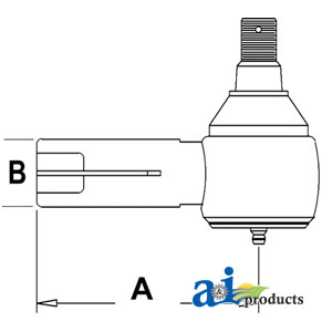 A-C7NN3289E Tie Rod, Outer (RH)