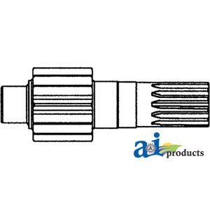 A-130884C1 Shaft, Final Drive Pinion