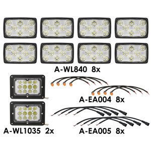 A-WL9325KT Light Kit, LED, 10 Lights