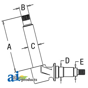 A-A162068 Spindle (RH/LH)