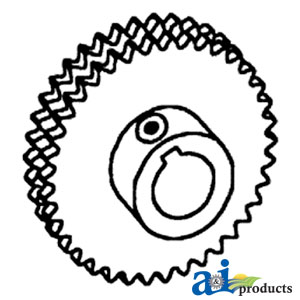 A-281774M91 Sprocket, Beater Shaft