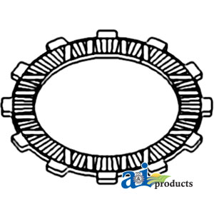 A-10P1459 Plate, PTO Clutch