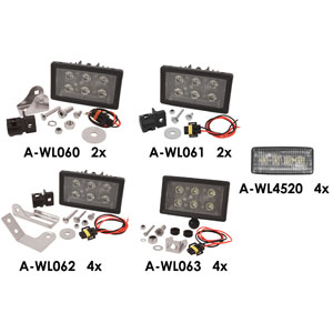 A-WL8015KT Light Kit, LED, 16 Lights