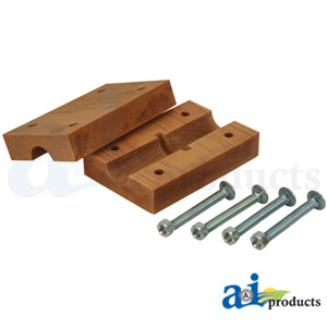 A-H119613-SET Block, Walker Wood Bearing (Set of 2)
