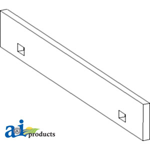 A-H166689 Wear Plate, Front Beater